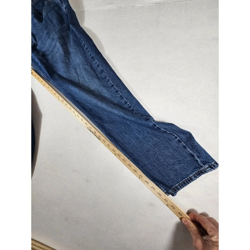 Levis 505 Regular Fit Straight Leg‎ Jeans Mens 38x32 Blue Denim 00505-3171